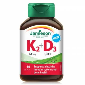 Jamieson Vitamin K2 + Vitamin D3