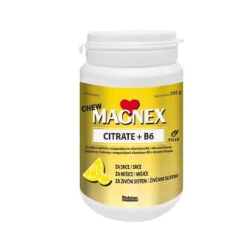 Magnex citrate + B6 chew