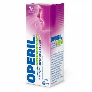 Operil® 0,25 mg/ml, pršilo za nos