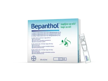 Bepanthol kapljice za oči enoodmerno pakiranje