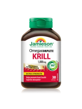 Jamieson Omega Complete Pure Krill Oil 1000 mg