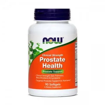 NOW Zdravje prostate 90 mehkih kapsul