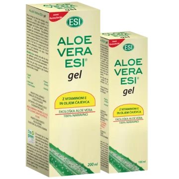 Aloe vera gel z eteričnim oljem čajevca