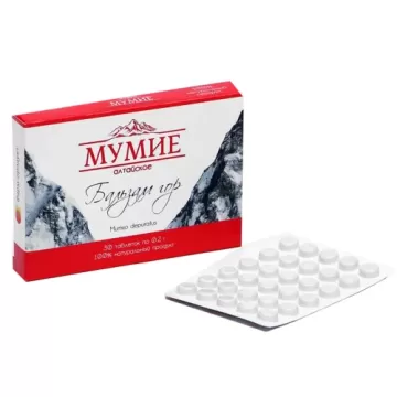 Gorska smola Mumio – gorski balzam tablete