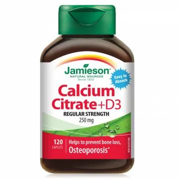 Jamieson Kalcijev Citrat z Vitaminom D3