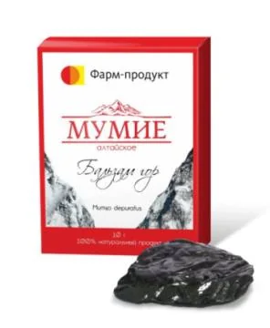 Gorska smola Mumio – gorski balzam 10g
