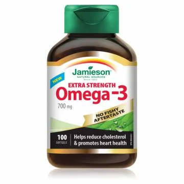 Jamieson Omega 3 Ekstra moč brez priokusa po ribah
