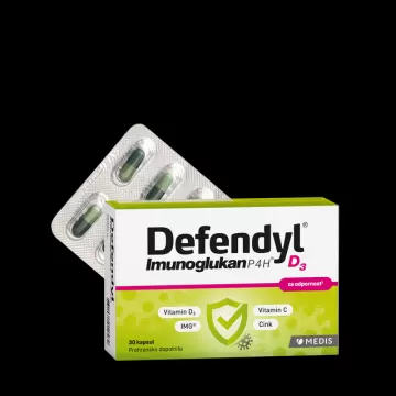 Defendyl-Imunoglukan P4H® D3 kapsule