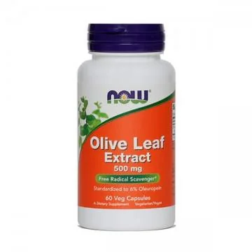 NOW Oljčni listi - izvleček 500mg