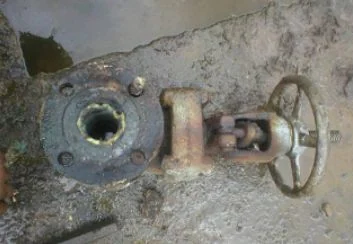 Limescale in the Pipe