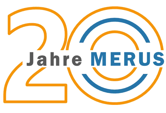 20 Jahre Merus Jubiläum Logo