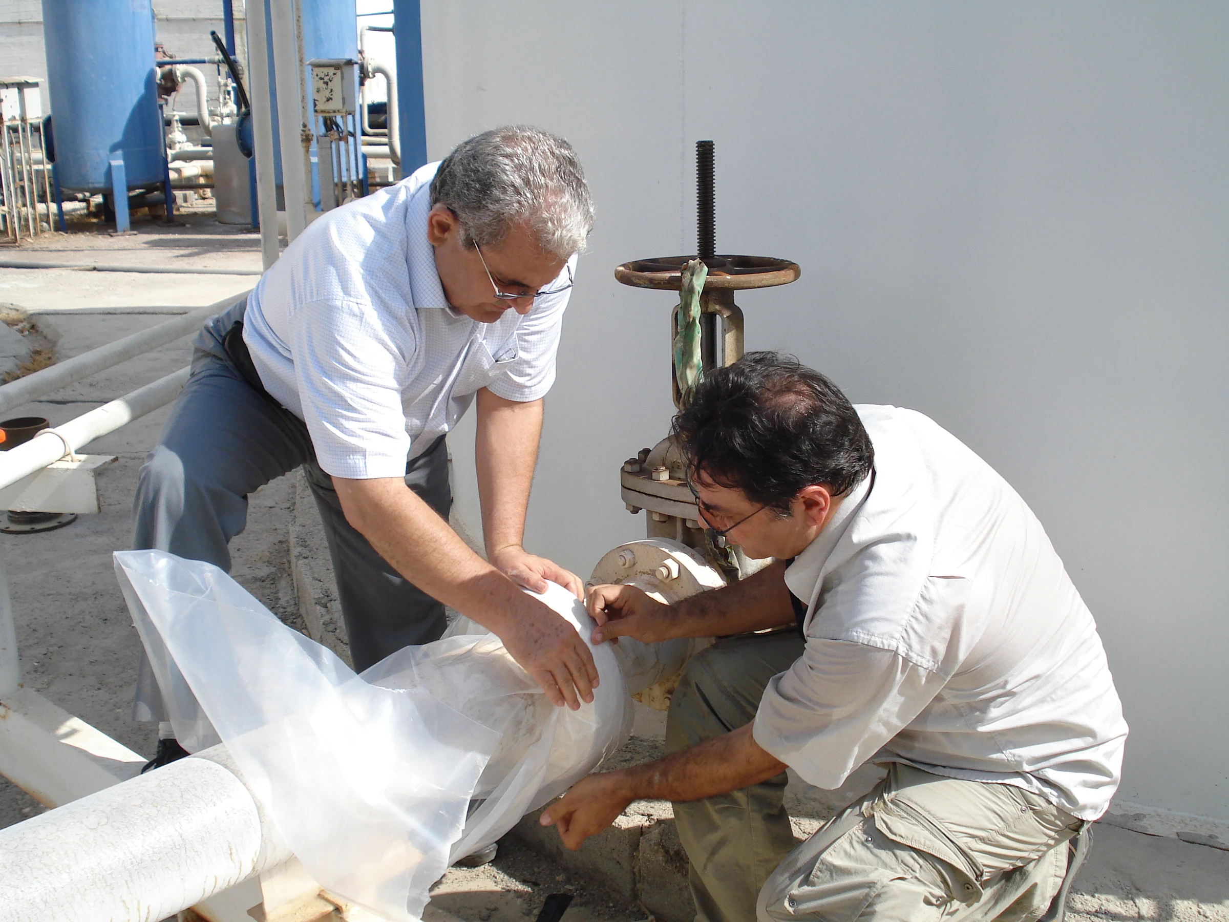 Installation of a Merus Ring on site