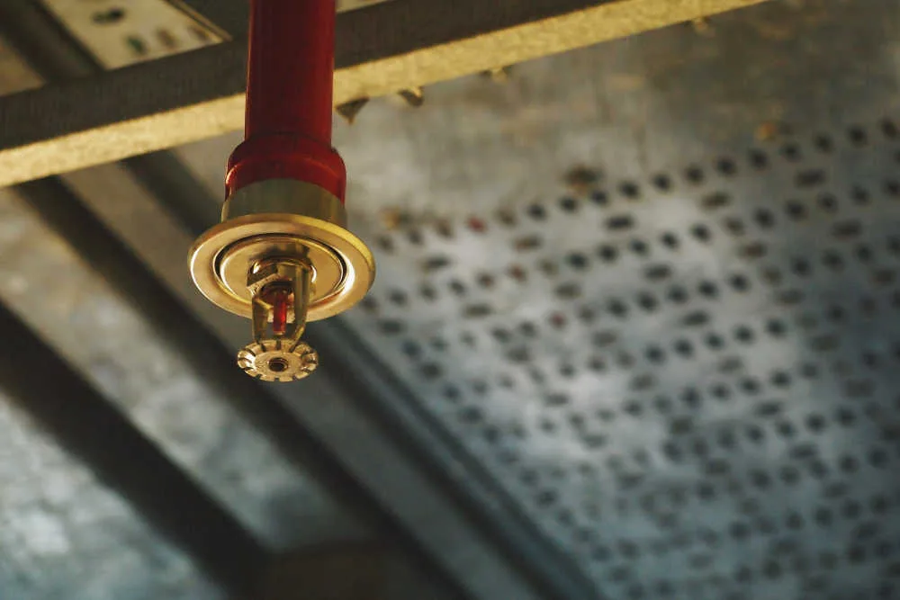 Corrosion in fire sprinkler system