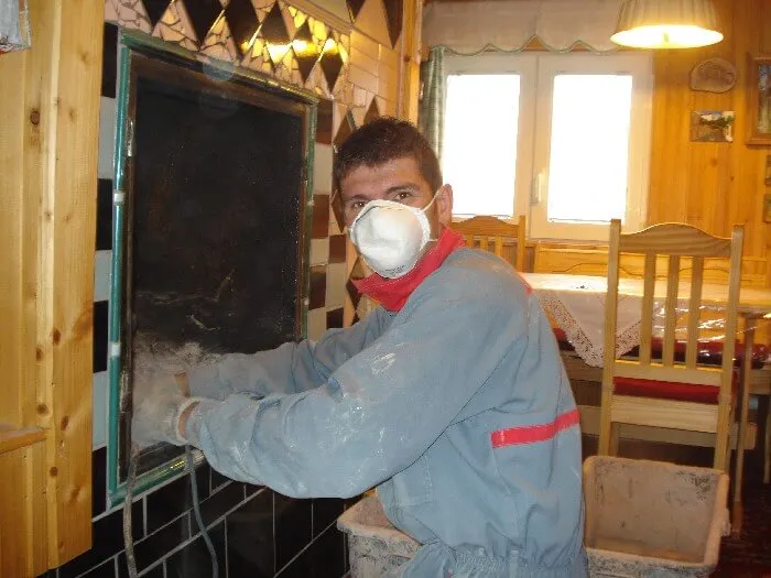 Servis za lončene peči in kamine