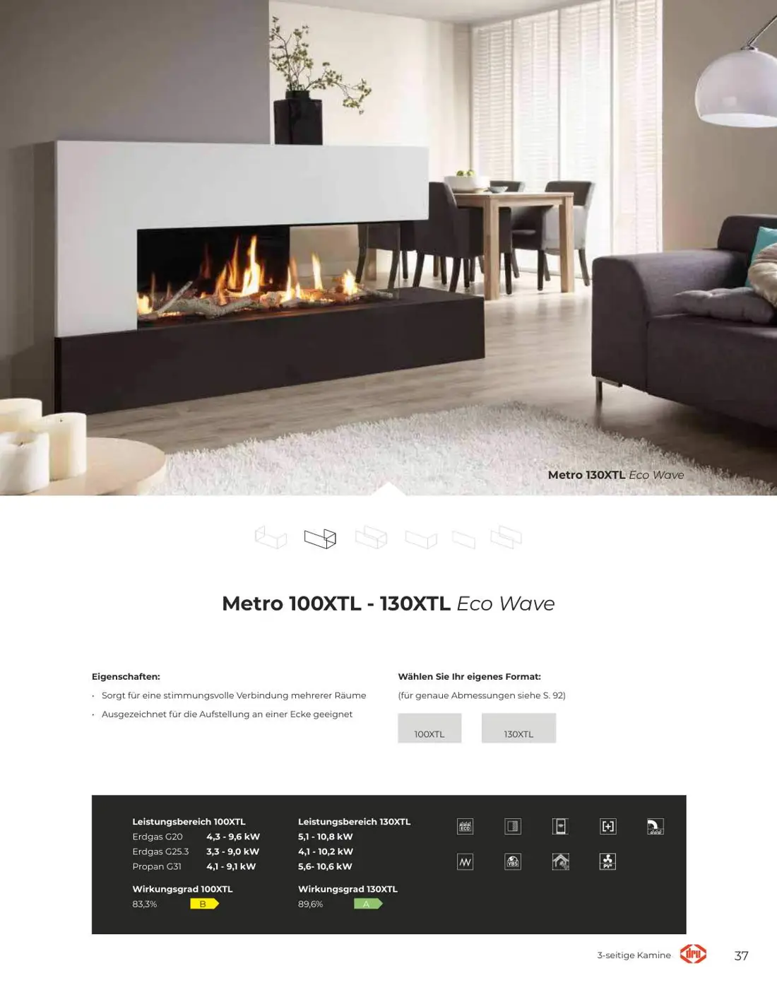 SPARTHERM kamini in DRU plinski kamini – stran 37