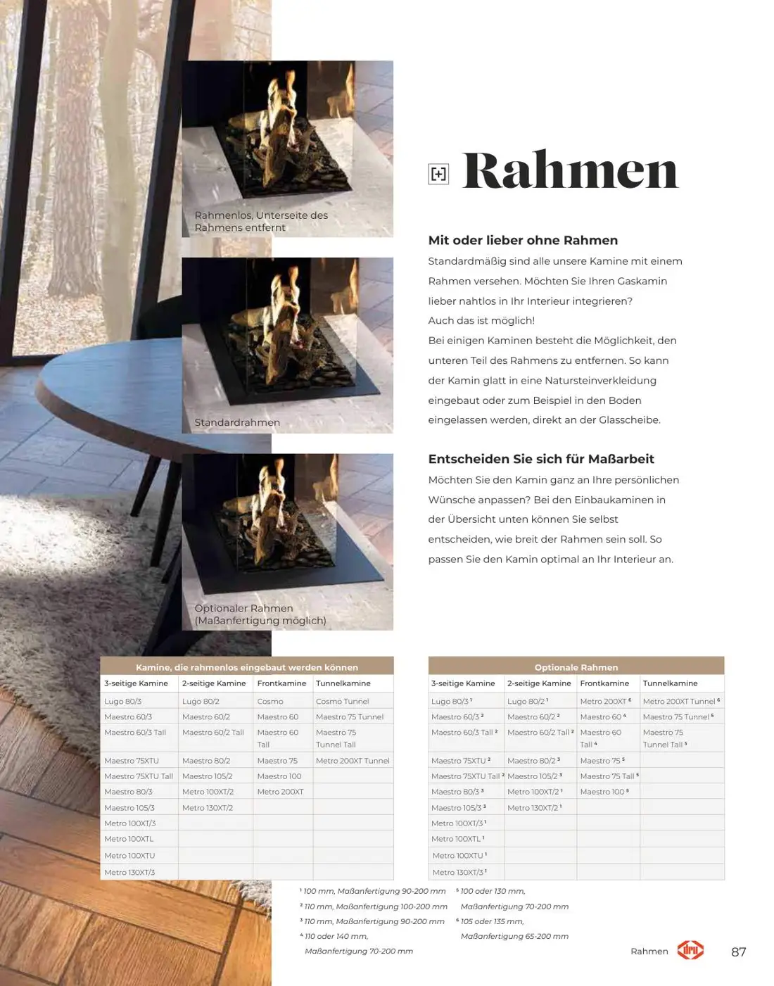 SPARTHERM kamini in DRU plinski kamini – stran 87