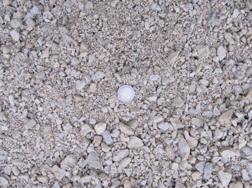 0–22 mm – fotografija materiala od blizu