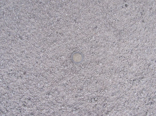 0–4 mm, sejani – fotografija materiala od blizu