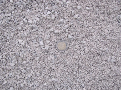 0–8 mm – fotografija materiala od blizu