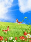 Tišina livade je spevna