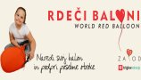 Z rdečimi baloni na oknih nad predsodke
