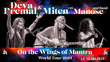 Koncert DEVA PREMAL & MITEN in MANOSE Koncert »On the Wings of Mantra«