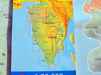 Zmajeve linije po Motovunu (Montona) – Zmajeve črte po Istri 1