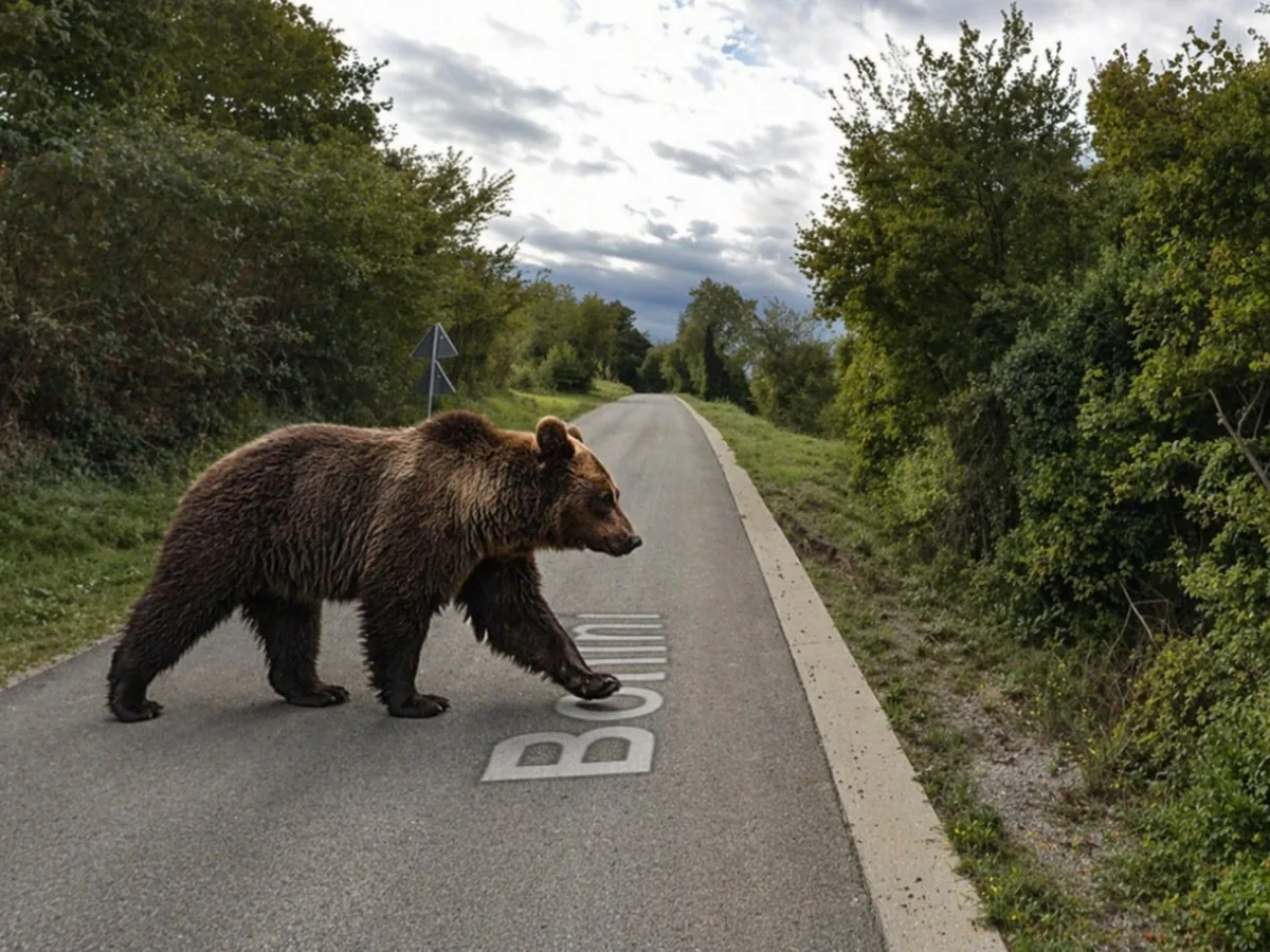 MEDVED PRESENETIL SPREHAJALCA PRI SV. ANTONU: V manj kot letu že drugo 'srečanje' na tem območju