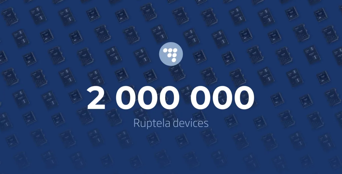 2 Million Devices: A Milestone for Ruptela