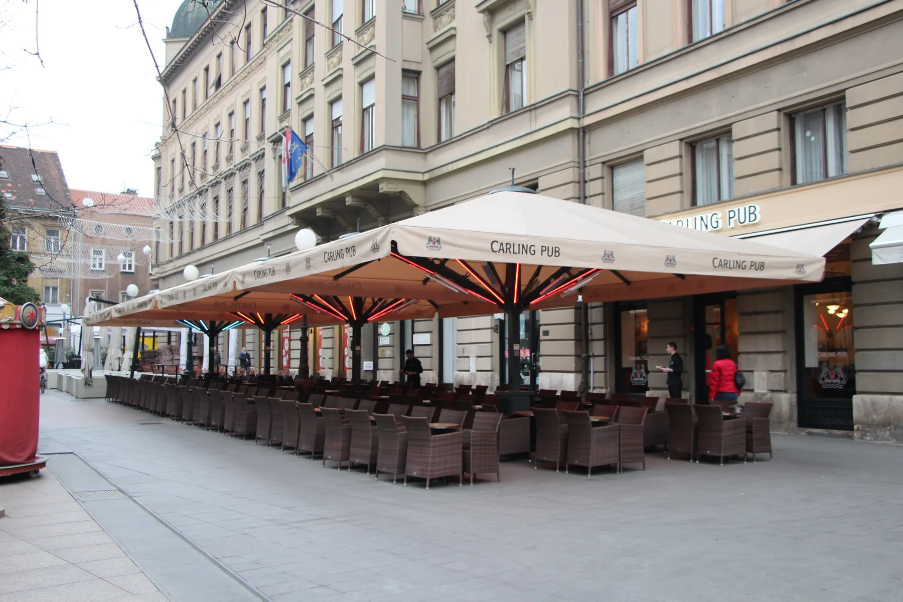 Carling pub, Cvjetni trg, Zagreb, Hrvaška