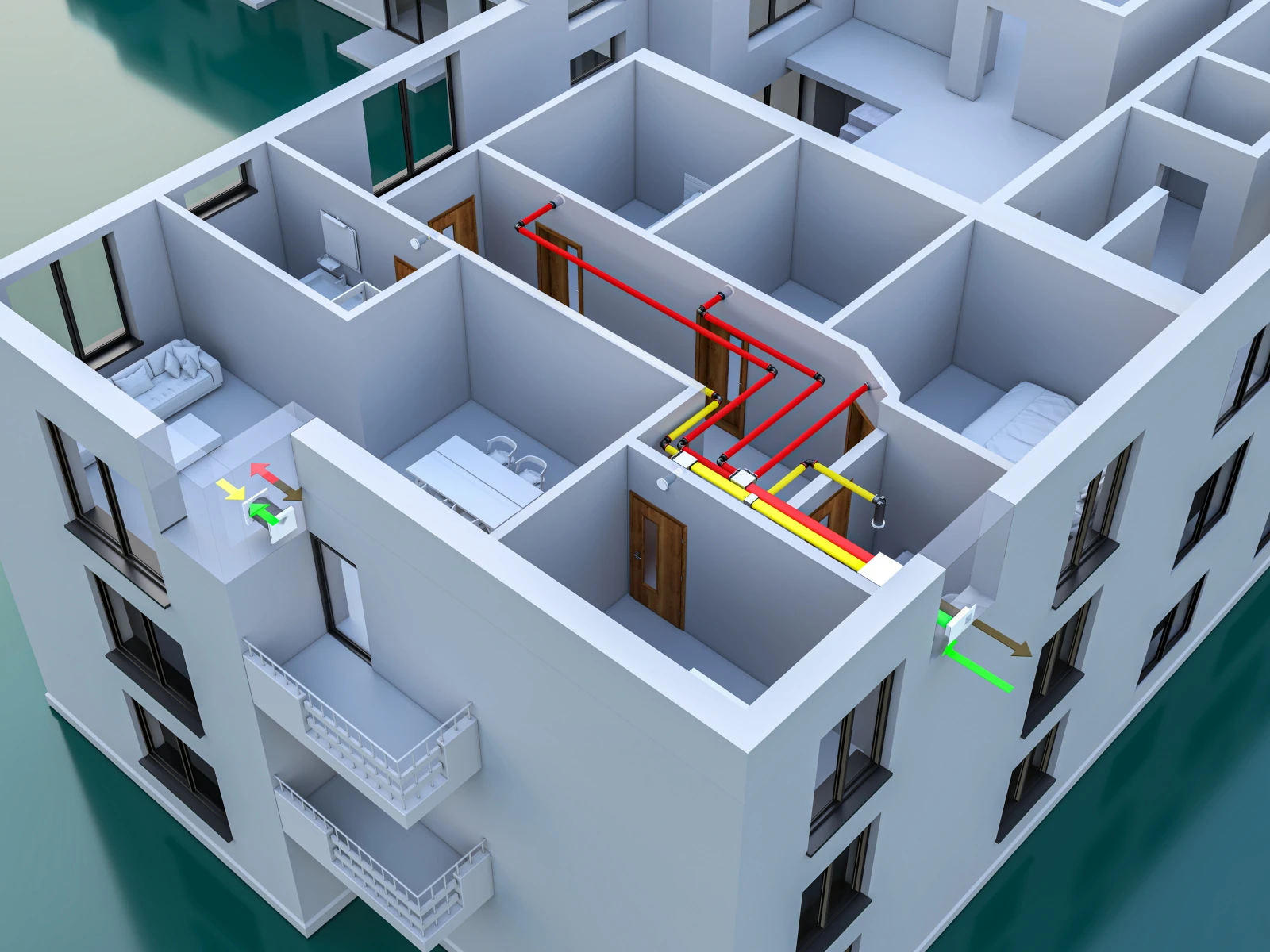 NOVO: Zehnder ComfoAir Fit prezračevalna naprava