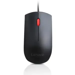 Lenovo Essential USB Black (Red Wheel) Mouse