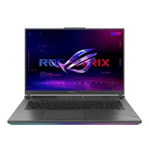 Prenosnik Asus 45,72 cm (18,0") ROG Strix G18 2560x1600 IPS G-SYNC 240Hz i9-14900HX/16GB/SSD1TB/BL RGB/RTX4060-8GB/Brez OS (90NR0IF6-M002K0)