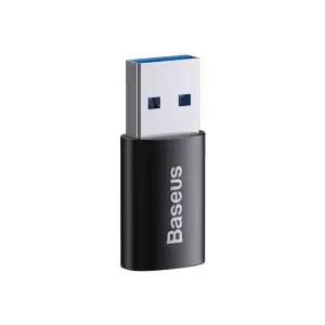 Adapter USB-A (m) => USB-C (ž) Baseus 3.1 Gen2 - črn (ZJJQ000101)