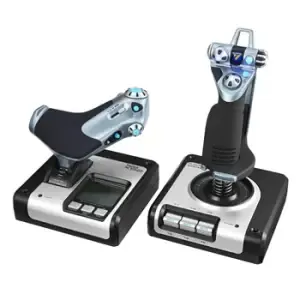 Joystick Logitech G Saitek X52 FLIGHT Control System, Hotas (945-000006)