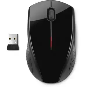 Miš HP X3000 brezžična Wireless za notesnike 1200DPI 10m - črna (YH2C22AA) PP