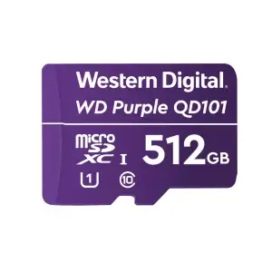 Spominska kartica SDXC-Micro 512GB WD Purple 100MB/s/100MB/s U1 UHS-I (WDD512G1P0C)