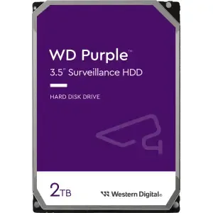 Trdi disk 2TB SATA3 WD23PURZ 6Gb/s 256MB Purple - primerno za snemalnike 24/7 delovanje