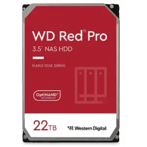 Trdi disk 22TB SATA3 WD 6Gb/s 512MB Red PRO - primerno za 24/7 delovanje