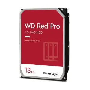 Trdi disk 18TB SATA3 WD 6Gb/s 512MB Red PRO - primerno za 24/7 delovanje