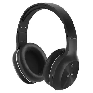 Slušalke brezžične naglavne Bluetooth stereo Edifier W800BT Plus aptX - črne (W800BT Plus black)