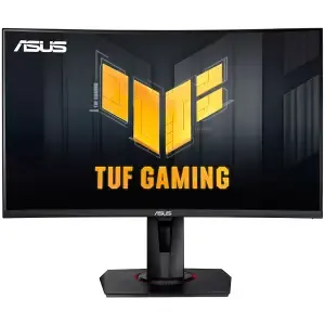 Monitor Asus 68,6 cm (27,0") VG27VQM 1920x1080 Curved Gaming 240Hz VA 1ms 2xHDMI DisplayPort 2xUSB3.2 HAS Zvočniki  sRGB105% AdaptiveSync FreeSync Premium HDR10 TUF