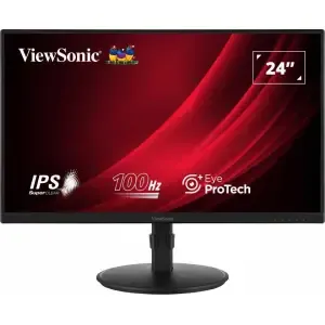 Monitor Viewsonic 60,5 cm (23,8") VG2408A-MHD 1920x1080 100Hz IPS 5ms VGA HDMI DisplayPort Pivot Zvočniki 3H sRGB108% G2