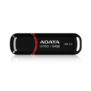 Spominski ključek 64GB USB 3.0 A-DATA UV150 (AUV150-64G-RBK)