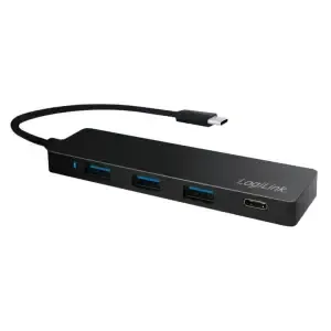 HUB USB-C => 3x USB 3.0 tip A 1x USB-C Thunderbolt 3 LogiLink (UA0311)