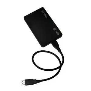 Ohišje za trdi disk 2,5 USB 3.0 Logilink UA0256 črno, brezvijačno