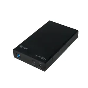 Ohišje za trdi disk 3,5 USB 3.0 Logilink UA0276 brezvijačno, črn (UA0276)