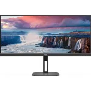Monitor Razni 86,4 cm (34,0") U34V5C 3440x1440 100Hz VA 1ms HDMI DisplayPort USB-C 65W 4xUSB3.2 Pivot Zvočniki 2x5W 6H sRGB121% FreeSync