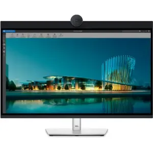 Monitor Dell 80 cm (31,5") U3224KBA 3840x2160 IPS 5ms HDMI Mini-DP Thunderbolt4 USB-C 140W Thunderbolt4-Out USB-C-Out USB-C-Out Pivot Kamera 4K Zvočniki 2x14W 3H DCI-P3-99.3% RJ45 KVM HDR600 UltraSharp