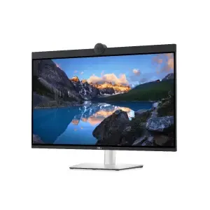 Monitor Dell 80 cm (31,5") U3223QZ 3840x2160 IPS 5ms HDMI DisplayPort USB-C 90W DP-Out 4xUSB3.2 HAS Kamera Zvočniki 3H sRGB100% KVM RJ45 HDR400 Conference srebrna